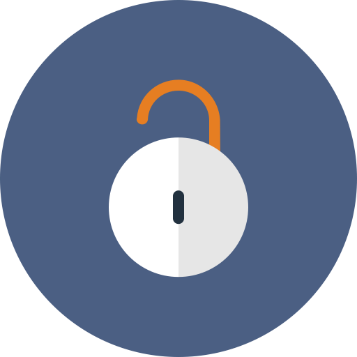 Unlock, Lock, Protect, Locked, Privacy Icon