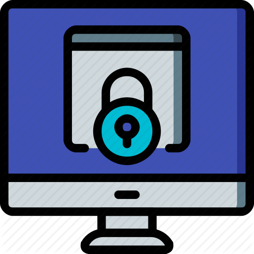 Data, Desktop, Lock, Secure, Security Icon