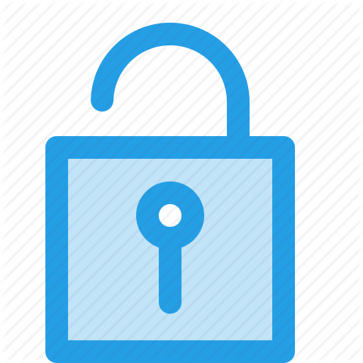 Interface, Lock, Security, Theft, Unlock, Unsafe, Unsecure Icon