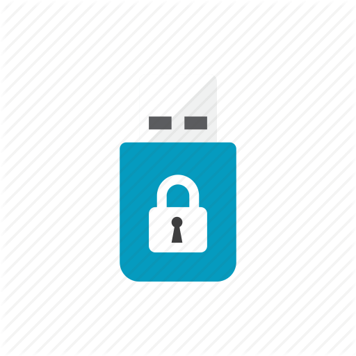 Lock, Usb Icon