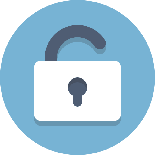 Lock, Unlocked Icon