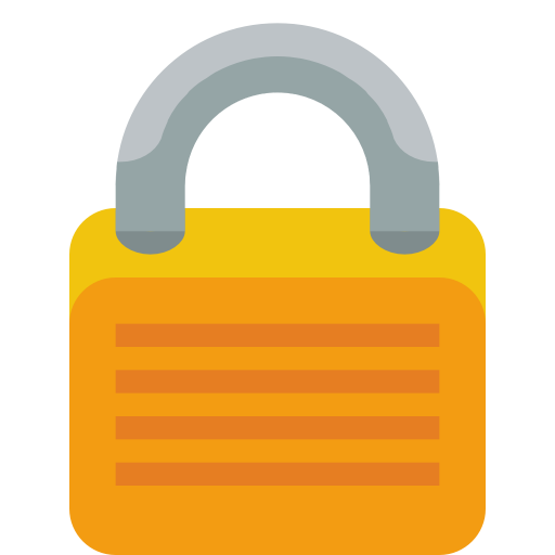 Lock Icon Small Flat Iconset Paomedia