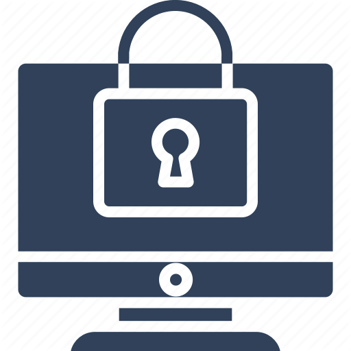 Lcd, Lock Screen, Monitor, Monitor Protection Icon