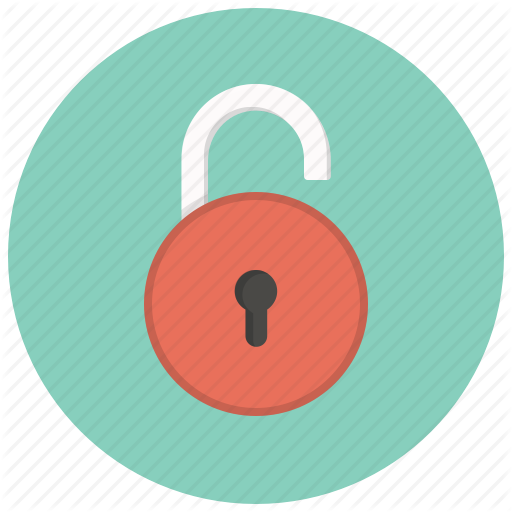 Security, Key, Lock, Safe, Access, Private, Unlocked Icon