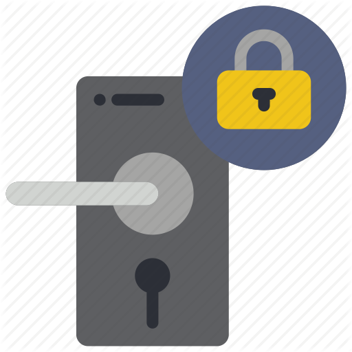 Automation, Door, Home, Locked Icon