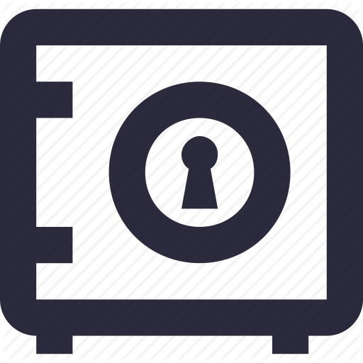 Bank Locker, Cash Box, Cash Safe, Locker, Safe Box Icon