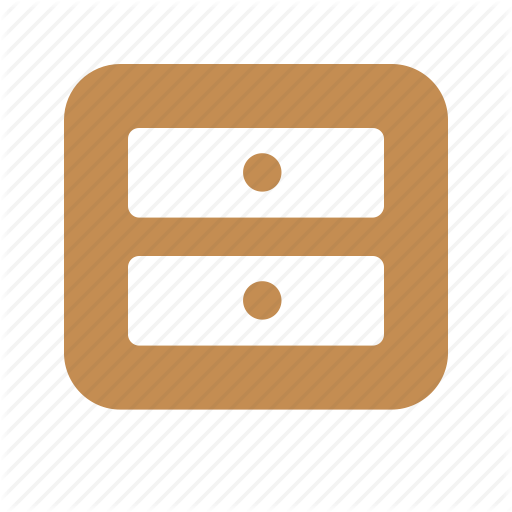 Box, Bureau, Dresser, Furniture, Locker Icon
