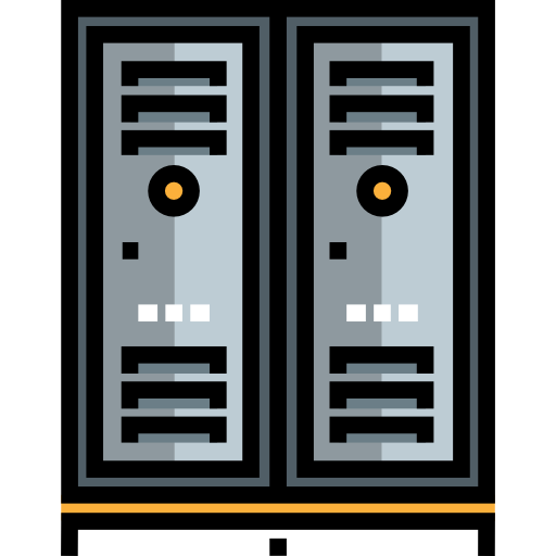 Closet, Lockers, Sportive, Security, Sports, Wardrobe, Locker Icon