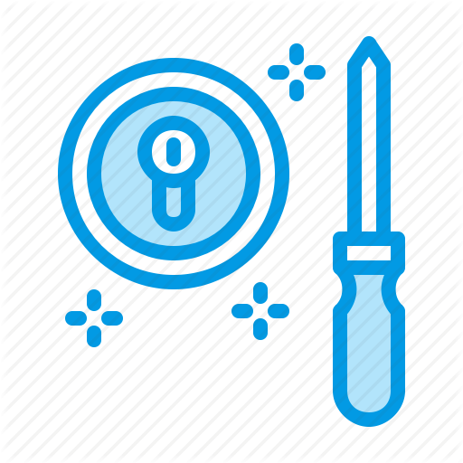 Door, Lock, Locksmith, Repair Icon