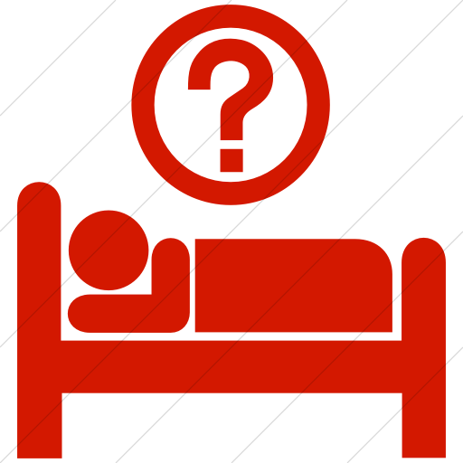Simple Red Aiga Hotel Information Icon