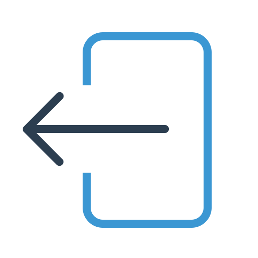 Exit, Arrow, Quit, Logout, Check, Sign Out, Log Off Icon