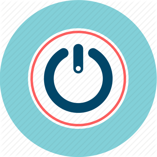 Logon, On, Power, Turn Off Icon