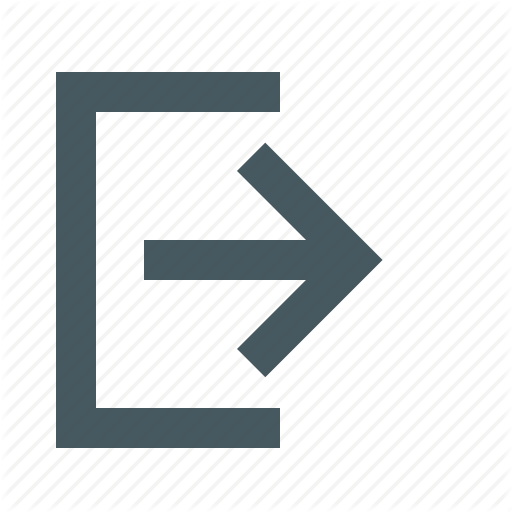 Gizmo, Interface, Log Out, Logout, Sign Out, Web Icon