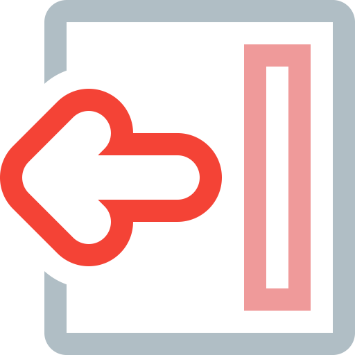 Arrow, Exit, Left, Logout, Move, Previous, Right Icon