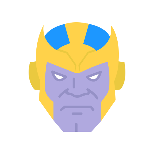 Humanoid, Loki, Super Villain, Thanos Icon