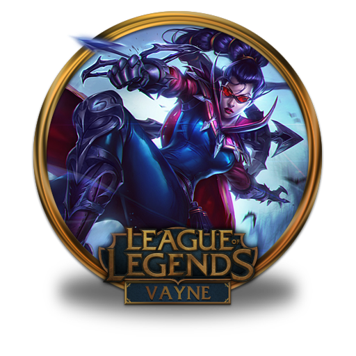 Vayne Icon League Of Legends Gold Border Iconset