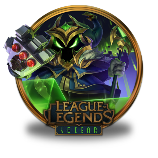 Veigar Final Boss Icon League Of Legends Gold Border Iconset