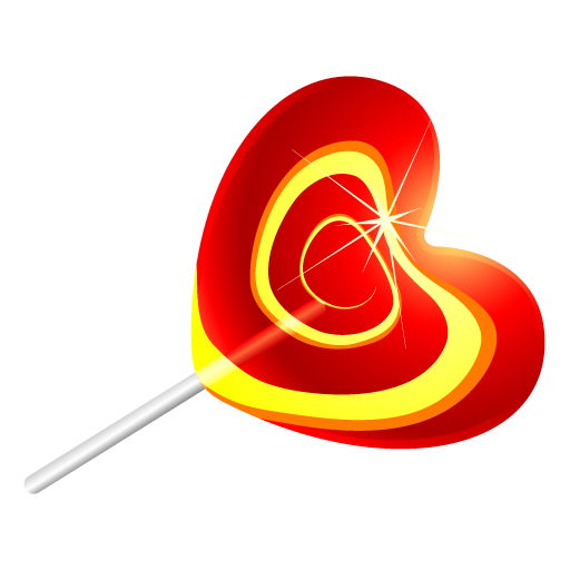 Heart Shaped Lollipop Icon Download Free Icons