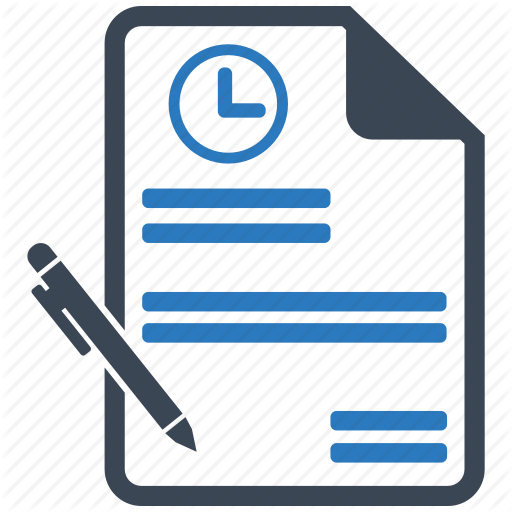 Contact, Contract, Document, Documents, Long, Page, Term Icon