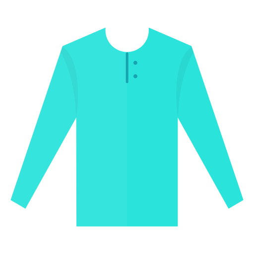 Henley Long Sleeve T Shirt Icon