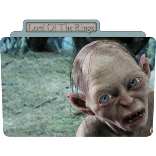 Lord Of The Rings Icon Tv Movie Folder Iconset Aaron Sinuhe