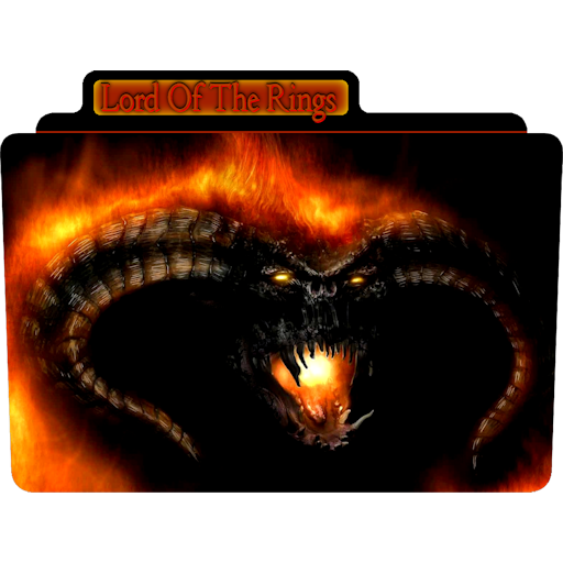 Lord Of The Rings Icon Tv Movie Folder Iconset Aaron Sinuhe