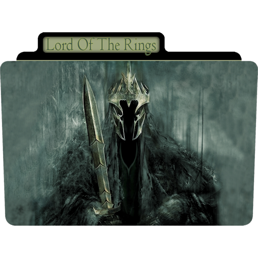 Lord Of The Rings Icon Tv Movie Folder Iconset Aaron Sinuhe