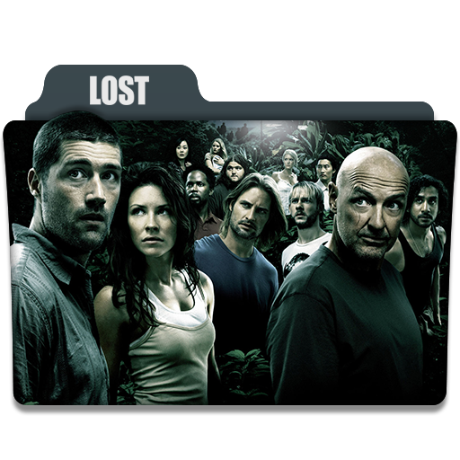 Lost Tv Series Folder Icon