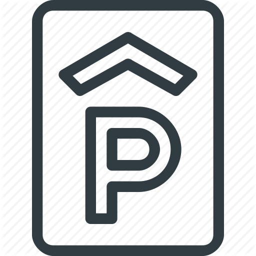 House, Lot, Parking, Place, Sign Icon