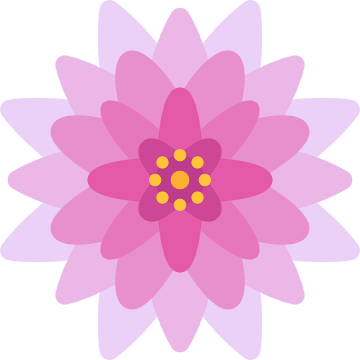 Lotus, Flower, Petals, Blossom, Botanical, Nature Icon
