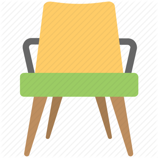 Armchair, Chair, Furniture, Garden Chair, Lounge Chair Icon