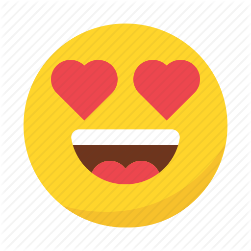 Emoji, Emoticon, Eyes, Happy, Heart, In Love, Smile Icon