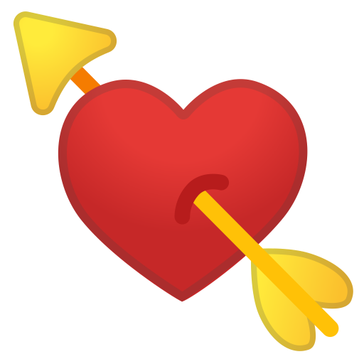 Heart With Arrow Icon Noto Emoji People Family Love Iconset