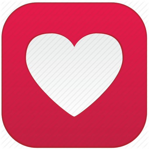 App, Heart, Love Icon