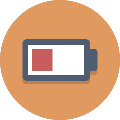 Low Battery, Battery Icon