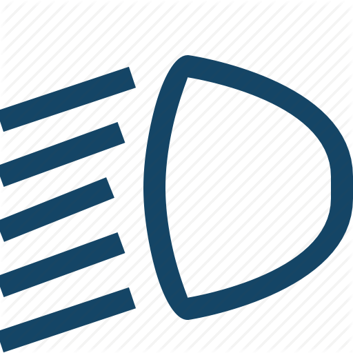 Beam, Car Lights, Lights, Low Icon