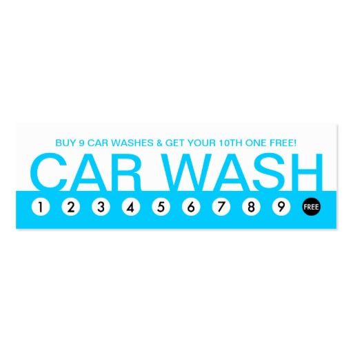 Bold Car Wash Customer Loyalty Cars