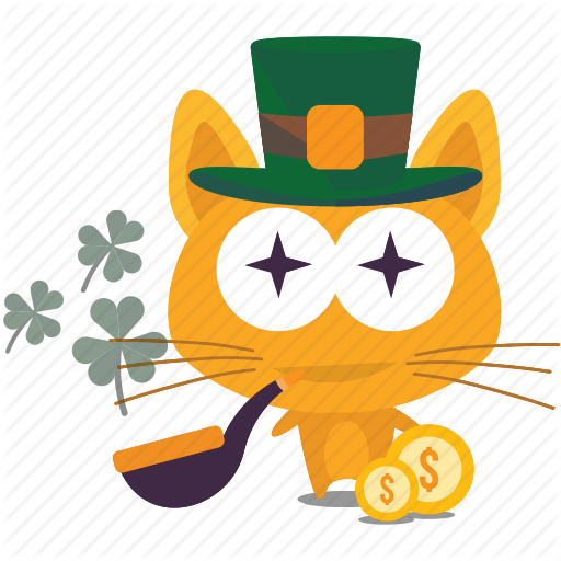 Cat, Emoji, Lucky Icon