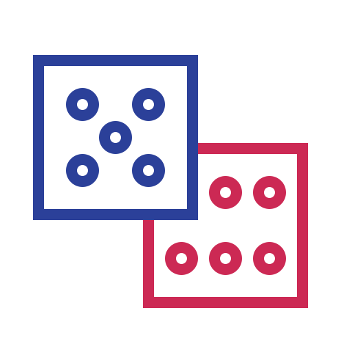 Science, Fiction, Gamble, Dices, Lucky Icon Free Of Science