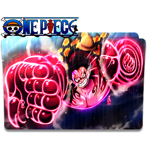 One Piece Luffy Gear Fourth Icon Folder