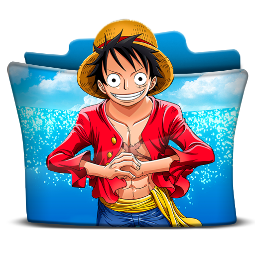 One Piece Luffy Folder Icon