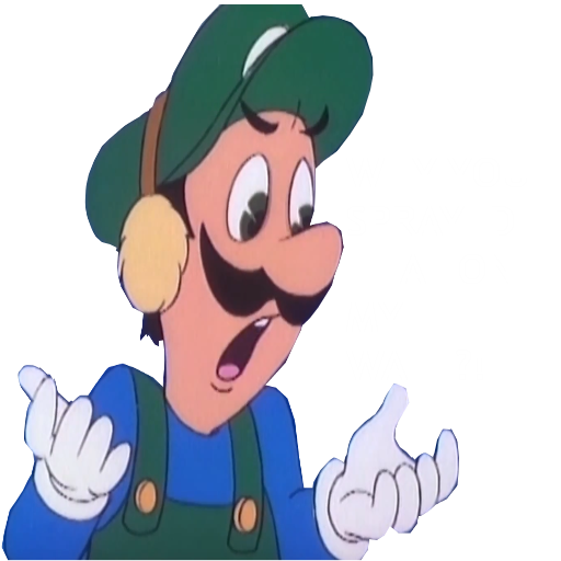 Luigi Don't Want Your Sprays On His Wall Team Fortress Sprays
