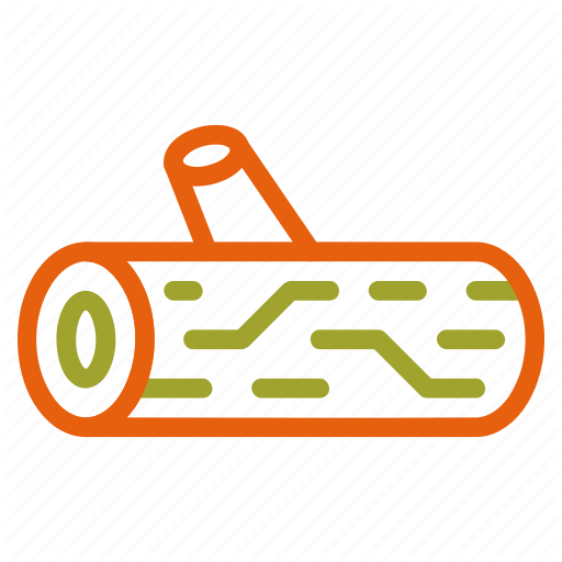 Autumn, Fall, Log, Lumber Icon