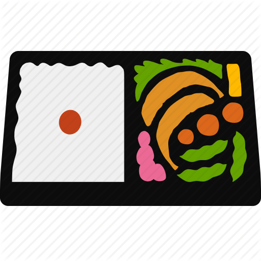 Bento, Box, Cuisine, Japanese, Lunch, Lunchbox, Meal Icon