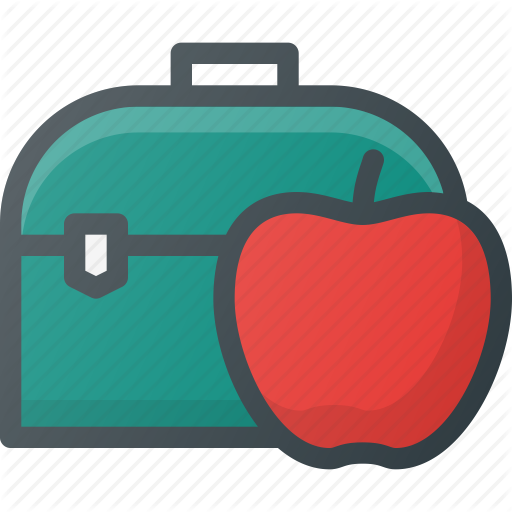 Box, Food, Lunch, Meal, Package, School Icon