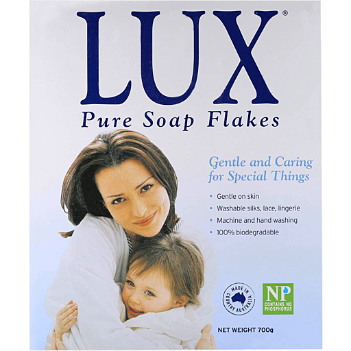Lux Pure Soap Laundry Flakes
