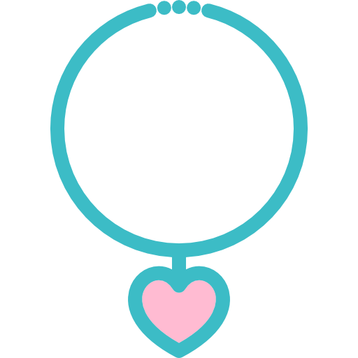 Luxury, Jewelry, Heart Shape Icon