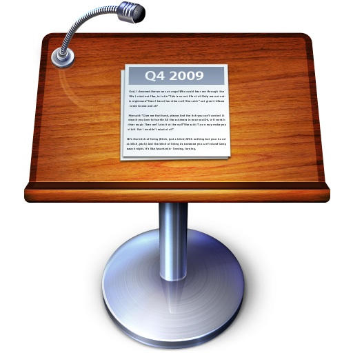 Spring Awakening Lyrics Make It Onto A Mac Os X Icon