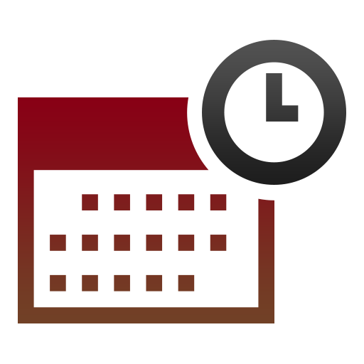 Calendar Smooth Black Icon