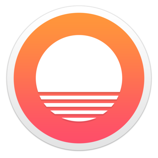 Sunrise Os X Icon Design Calendar App, Sunrise Calendar